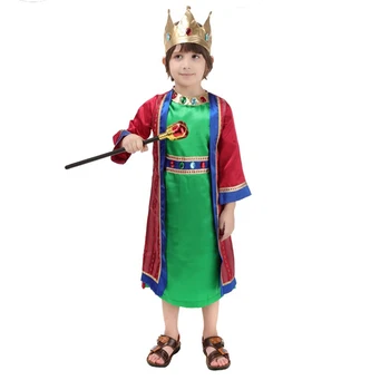 

Maquerade Carnival Performance Party Show Clothing Boys Kids King Costumes Children's Halloween Cosplay King Cosplay Costumes