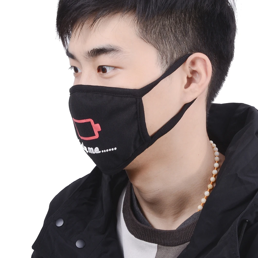 1 шт. аниме мультфильм Kpop Счастливый медведь Женщины Мужчины Муфель маски со ртом