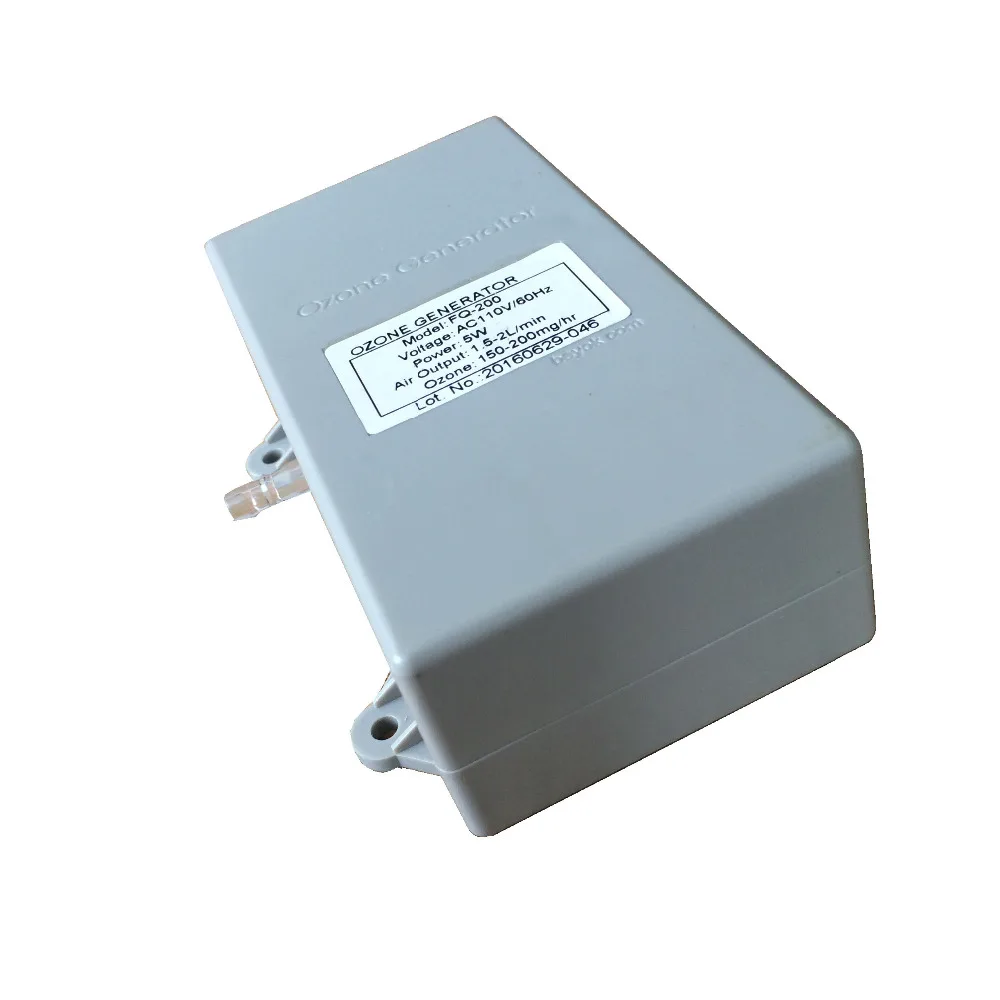 

Portable Ozone Generator Cell Water Purification Machines 100~200mg/hr Ozone Drinking Water Treatment FQ-200