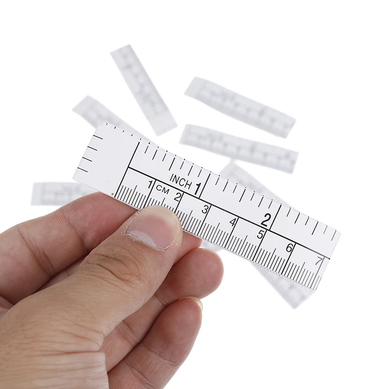 

10Pcs 100cm Body Measuring Ruler Sewing Tailor Tape Measure Soft Flat Sewing Ruler Meter Sewing Measuring Tape