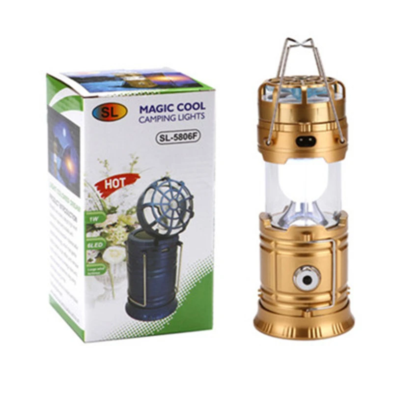 Portable Lantern Solar Camping Lampu 