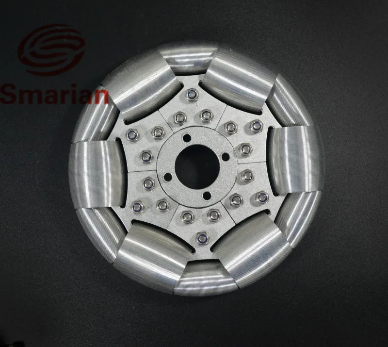 127mm Aluminum Single Omni Wheel Universal Wheels For Ball Balance Ballbot Single Chip DIY Robot AccessoryPart Robotic Car Toy