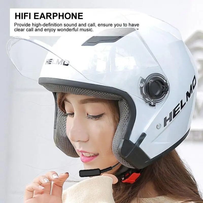 Motorcycle Helmet Headset Bluetooth Wireless Helmet Handsfree Speakers Music Headphones for bluetooth moto MP3 GPS Phone4