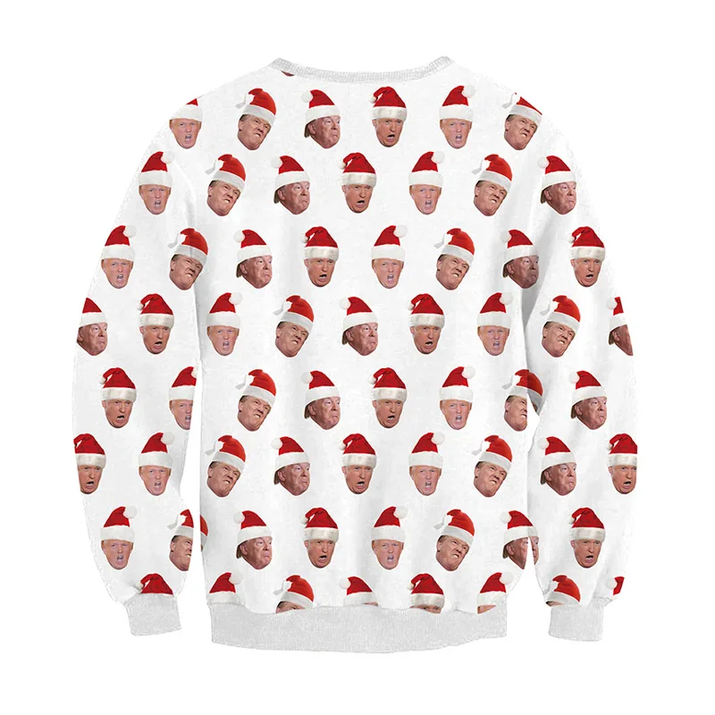 Alisister с длинным рукавом Рождественский пуловер 3d печати Толстовка для мужчин женщин толстовки забавные косплэй одежда для вечерин