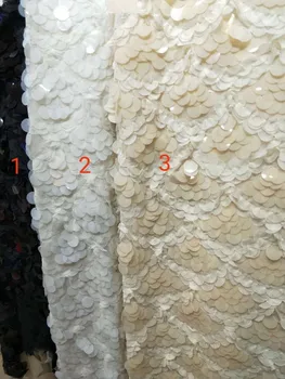 

French net Fabric with sequins Fashion Embroidered Tulle Fabric PWD18030971 African French Lace Fabric High Quality
