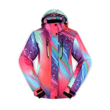 Новая водонепроницаемая и ветрозащитная Женская куртка с капюшоном, зимнее пальто, зеркальная поверхность, зимняя утепленная куртка