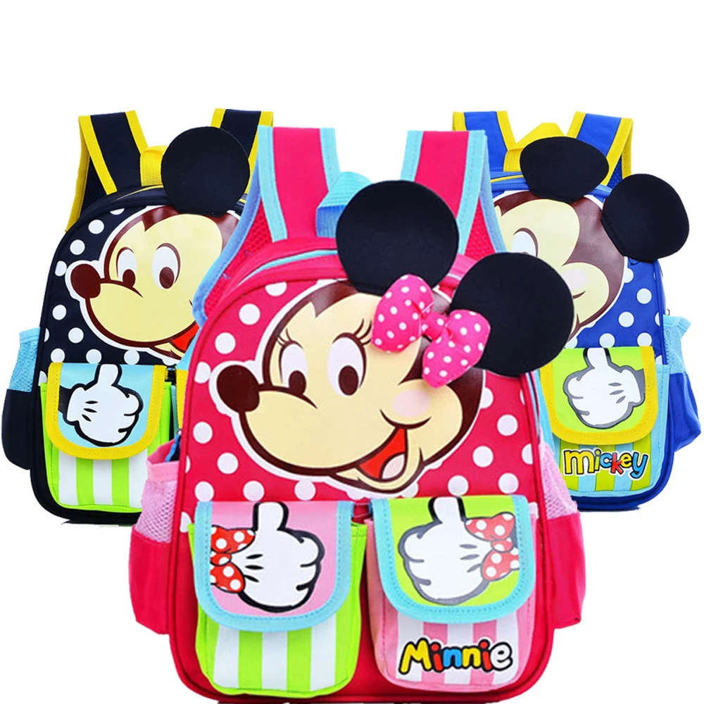 

Cute Cartoon Character Kindergarten Backpack 1-3 Schoolbag school backpack for girls small backpack Cute baby backpack 3 colour
