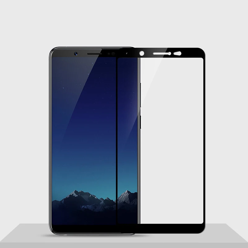 3D закаленное стекло для Vivo V7 Plus полное покрытие 9H защитная пленка