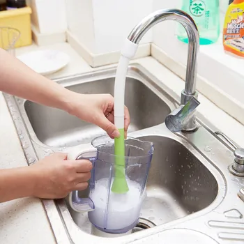 

Kitchen Multi-purpose Faucet Extender Water-saving Faucet Filter Vegetable Brush 360 Degrees Rotate Filter Cleaning Cup Brush