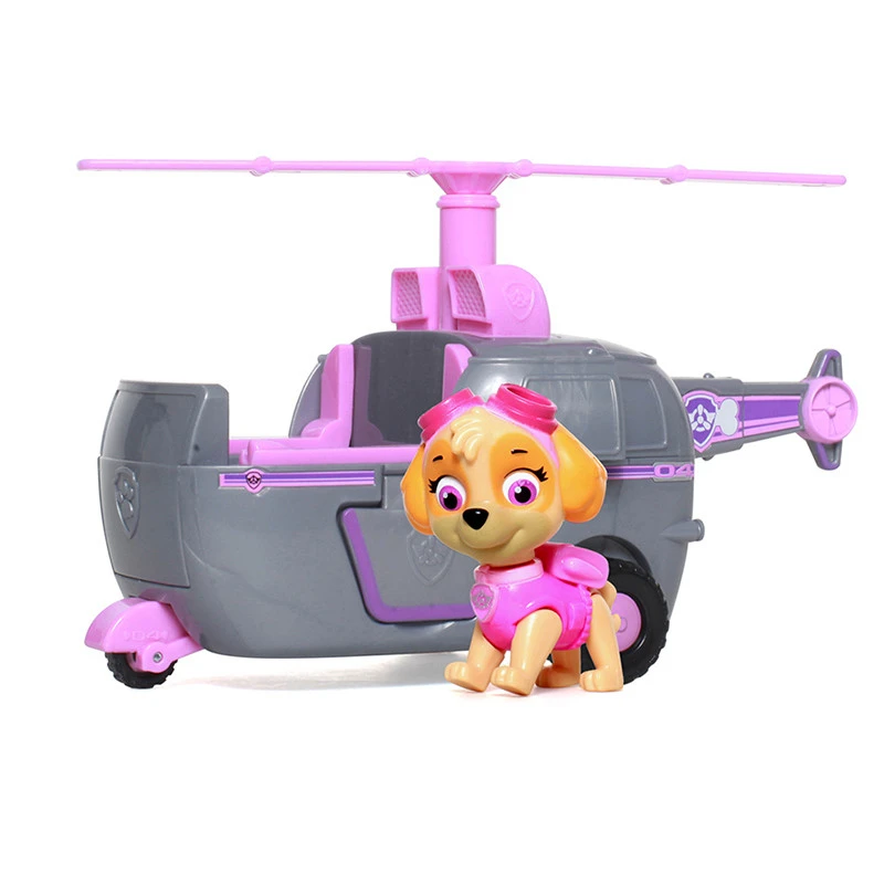 Genuine Paw Patrol Dog Toys Car Set Tracker Patrulla Canina Rescue Sets Anime Action Figures Canine PVC Toys Of Children Gift Genuine Paw Patrol Dog Toys Car Set Tracker Patrulla Canina Rescue Sets Anime Action Figures Canine PVC Toys Of Children Gift