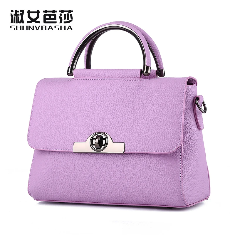 2016 Saffiano PU leather flaps high quality handbags ladies beige