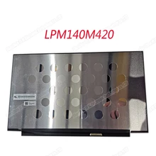 Para Thinkpad X1 Carbono 2017/18/19 T490 2560X1440 WQHD tela LCD 40pin exibição Dolby LPM140M420 FRU 00NY680 01YU646 00NY679