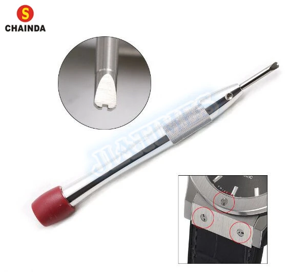 

Free Shipping 1pc H ScrewDriver For Hublot Watches For H Screw Strap Buckle Bezel Repair Tool