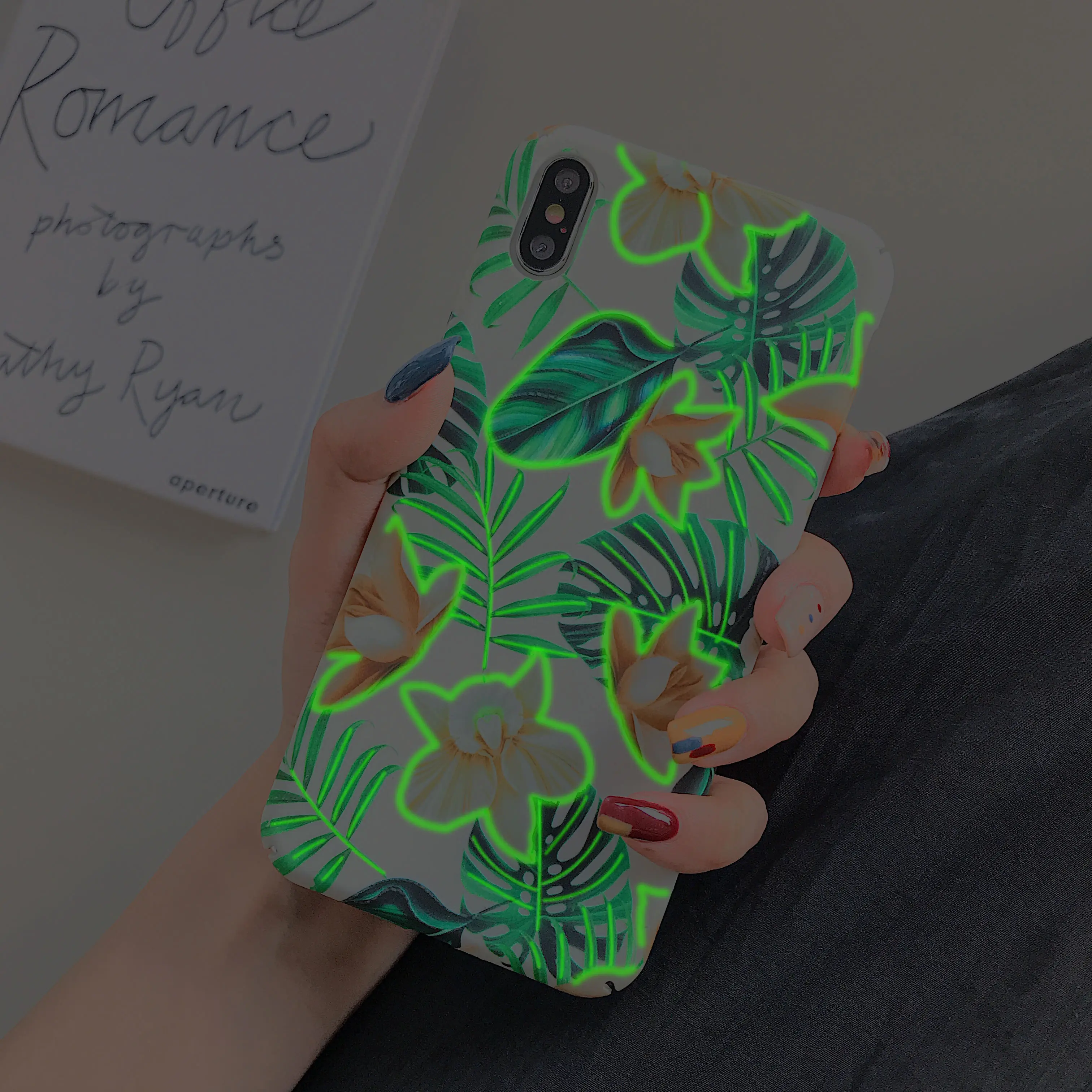 KISSCASE светящийся цветочный чехол для телефона samsung Galaxy A9 A8 Plus A6 2018 противоударный