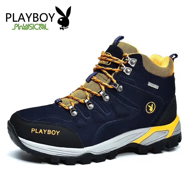 Playboy Pria Luar Sepatu Berjalan Mendaki Sepatu Gunung Sepatu Nyaman Sepatu Olahraga Sepatu Hangat Sepatu Comfort Sepatu Olahraga Sepatusepatu Berjalan Aliexpress