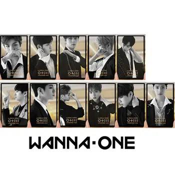 

K-pop WANNA ONE I Promise You Album PVC Photo Card Transparent Self Made Photocard Picture 1pc
