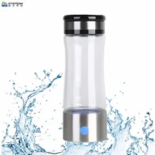 USB Rechargeable Hydrogen Generator Water Bottle Alkaline Water Ionizer Maker Enhance Human Immunity HEALTH PRODUCT 320ml