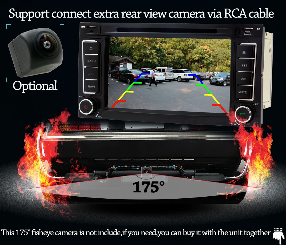Flash Deal IPS 1024X600 Android 8.0 Octa Core 4GB RAM Car DVD GPS Radio for Volkswagen VW Touareg T5 Transporter Multivan 2004-2011 Stereo 12