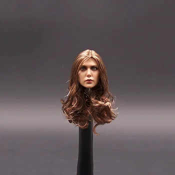 

1/6 Scarlet Witch Elizabeth Olsen Head Sculpt for 12'' Woman Action Figures