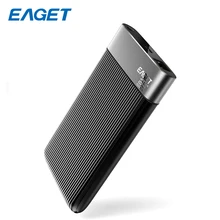 EAGET 2,5 «Smart мобильный жесткий диск USB 3,0 1 ТБ 2 ТБ HDD зашифрованные внешний жесткий диск сети облако диск для компьютера Y200