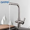 GAPPO kitchen faucet with hot and cold water stainless steel faucet mixer drinking faucet Kitchen water tap torneira para ► Photo 2/6