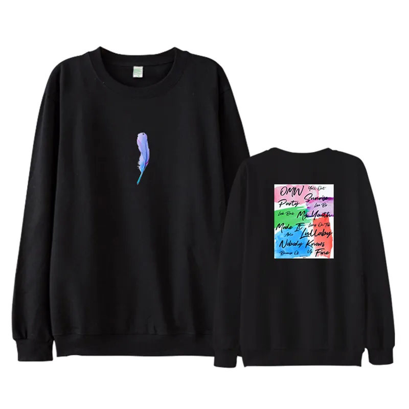 

kpop GOT7 Album Present YOU Around the support Clothes Same as the sweatshirt loose hood plus velvet thin men and women