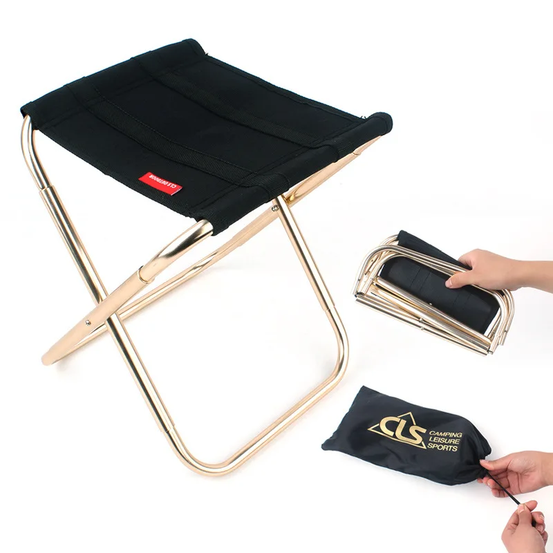 

OLOEY Lightweight Outdoor rest Chair Portable Folding Backpack Camping Oxford Cloth Foldable Picnic Fishing Chair with Bag