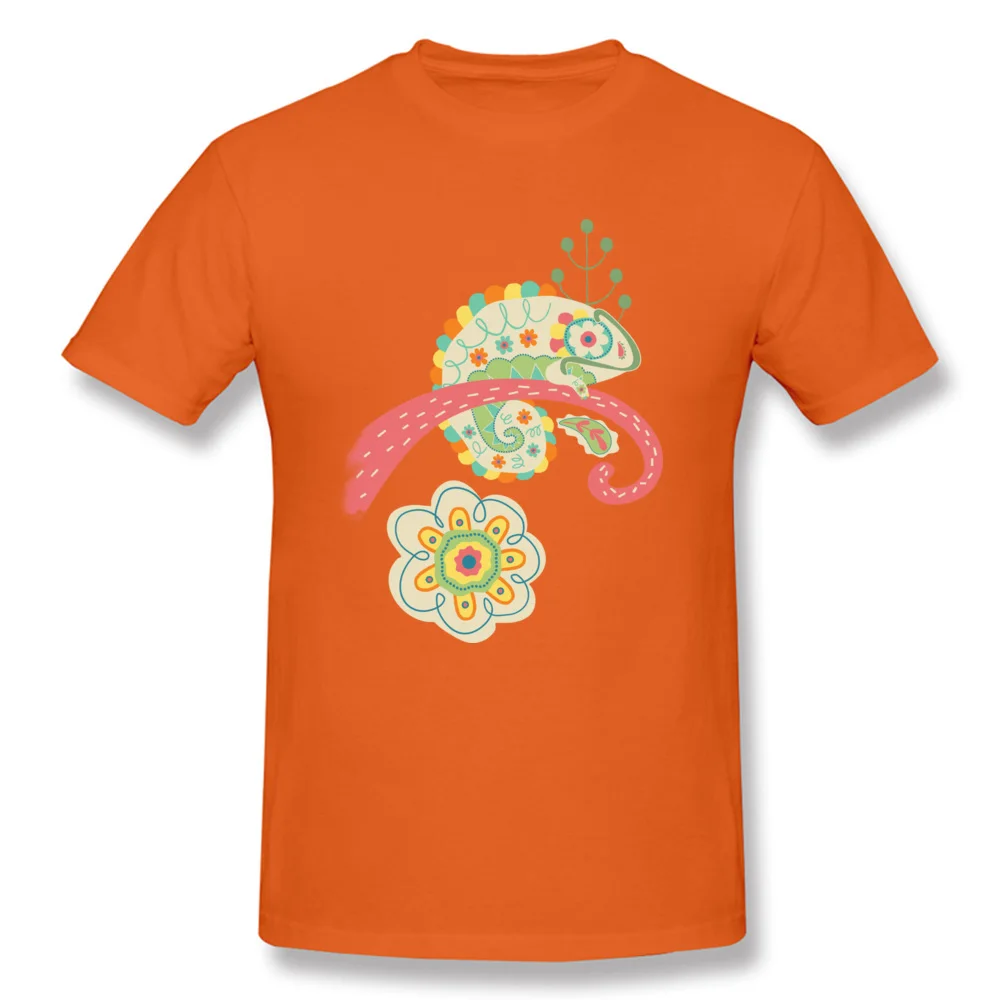 Changing Colors Brand New Short Sleeve Casual T-Shirt Cotton Fabric O-Neck Man Tops Shirts Casual Tops Shirt April FOOL DAY Changing Colors orange