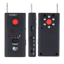 CC308+ мини Анти-шпион RF сигнал Радио Freqency детектор скрытая камера лазерный объектив GSM устройство искатель детектор