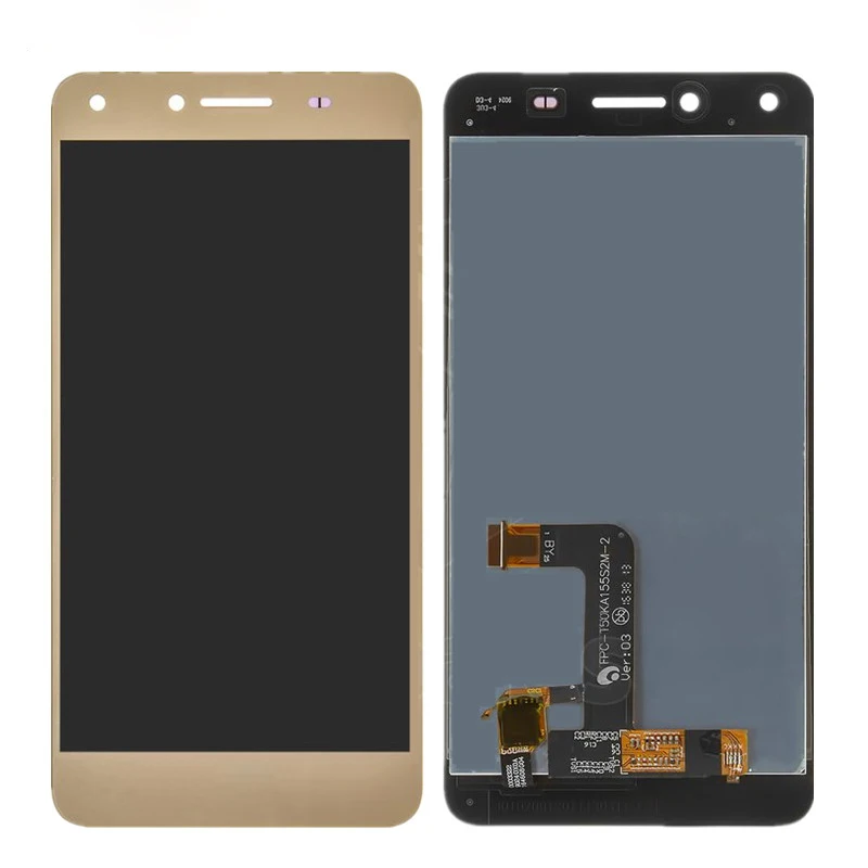 

Black White Gold LCD Display For Huawei Y6 II Compact Honor 5A LYO-L01 LYO-L21+ 5" Touch Screen Digitizer Assembly Replacement