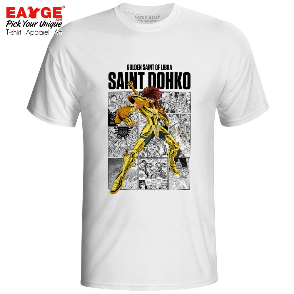 Libra Dohko футболка золотые святых аниме Святого Сейя Рыцари зодиака новинка футболка креативный хип хоп Поп для женщин мужчин Топ