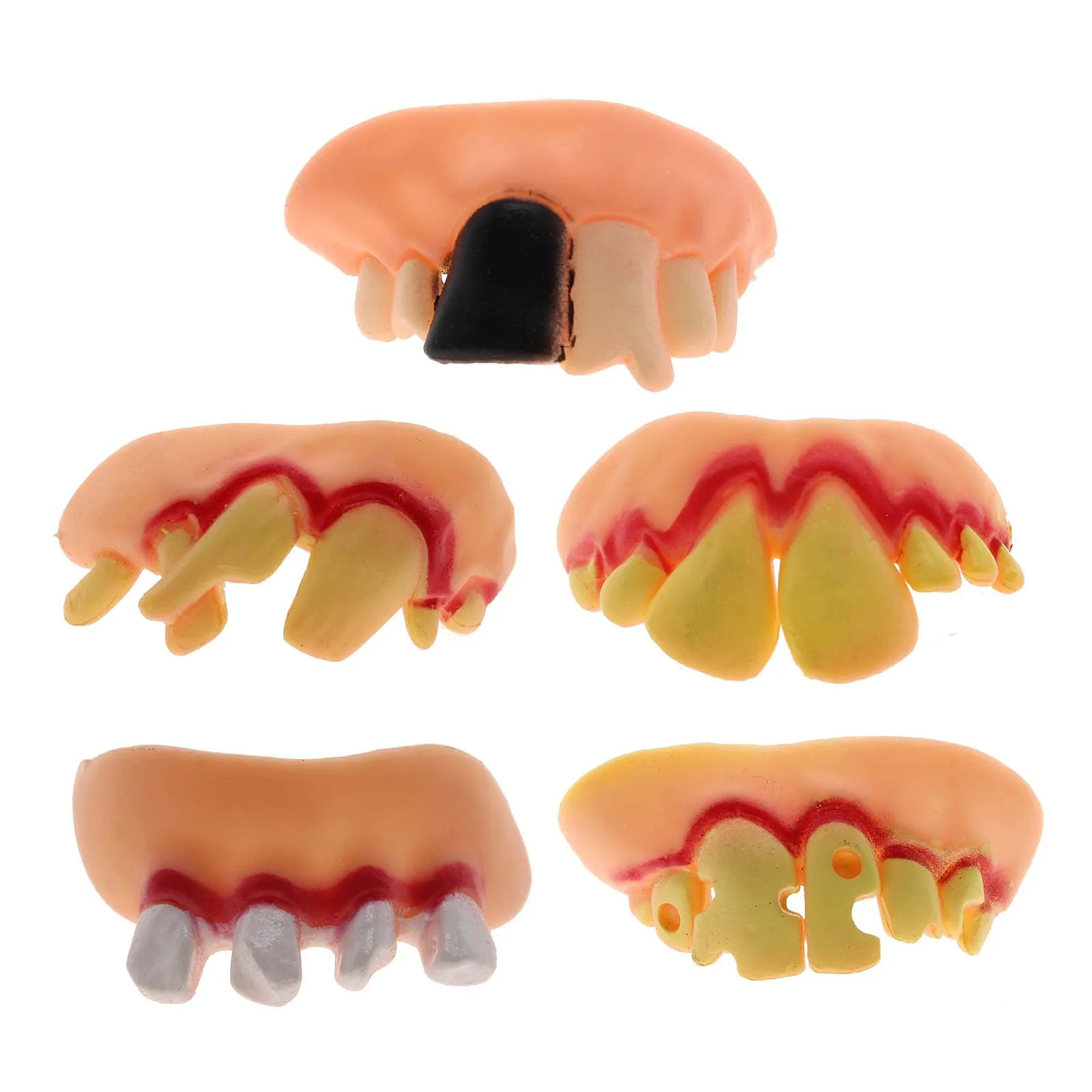 Halloween Party Cosplay Decoration Funny Denture Wacky buckteeth False