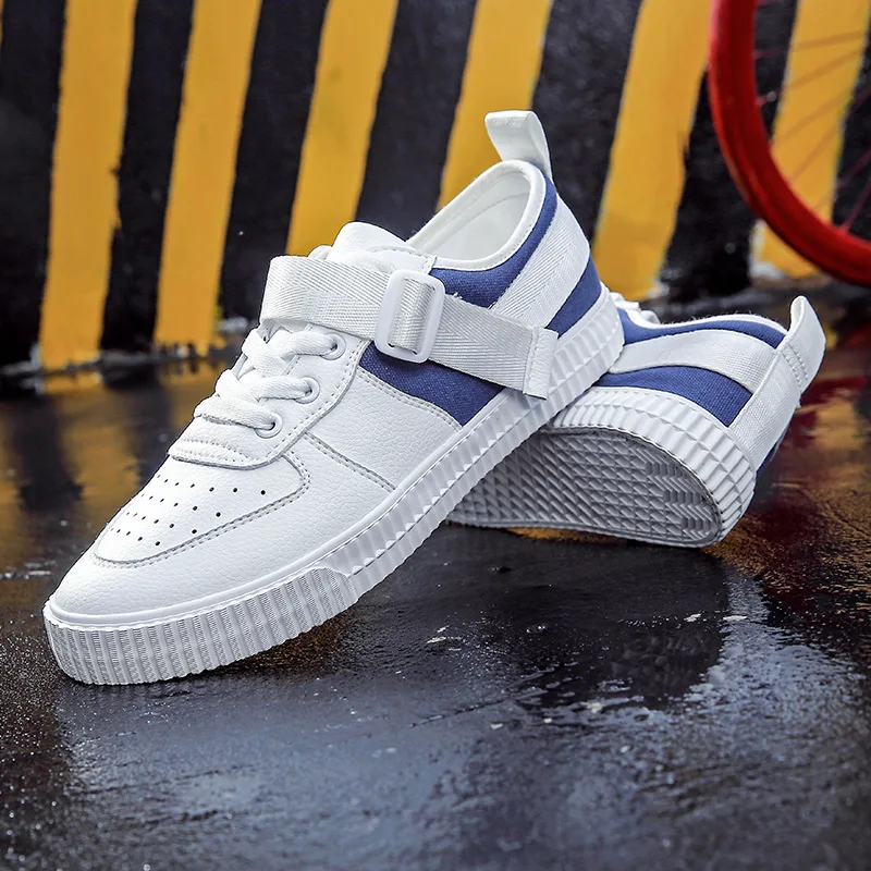 Résistant Appartements Pour À Occasionnels Respirant Laisumk Cuir En Chaussures red Mâles Rond Confortable Hommes Extérieur Bout L'usure up Blue Dentelle 2018 D'été HFBqvg