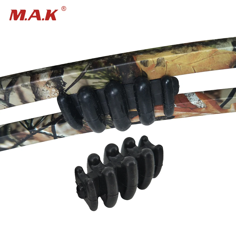 Buy 1pc High Quality Black Bow Limb Stabilizer Rubber