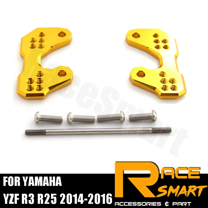 Для YAMAHA YZF R3/R25 2014 2016 R3 2015 мотоцикл Rearset задний комплект Замена Монтажный кронштейн
