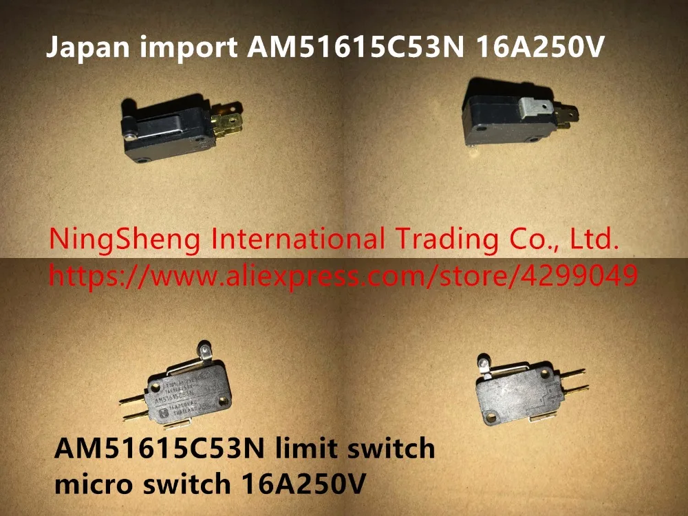 

Original new 100% Japan import AM51615C53N limit switch micro switch 16A250V