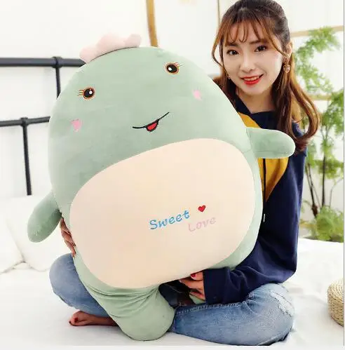 

WYZHY Hug dragon plush toy expression dragon sofa bedroom decoration send friends children gifts 70CM