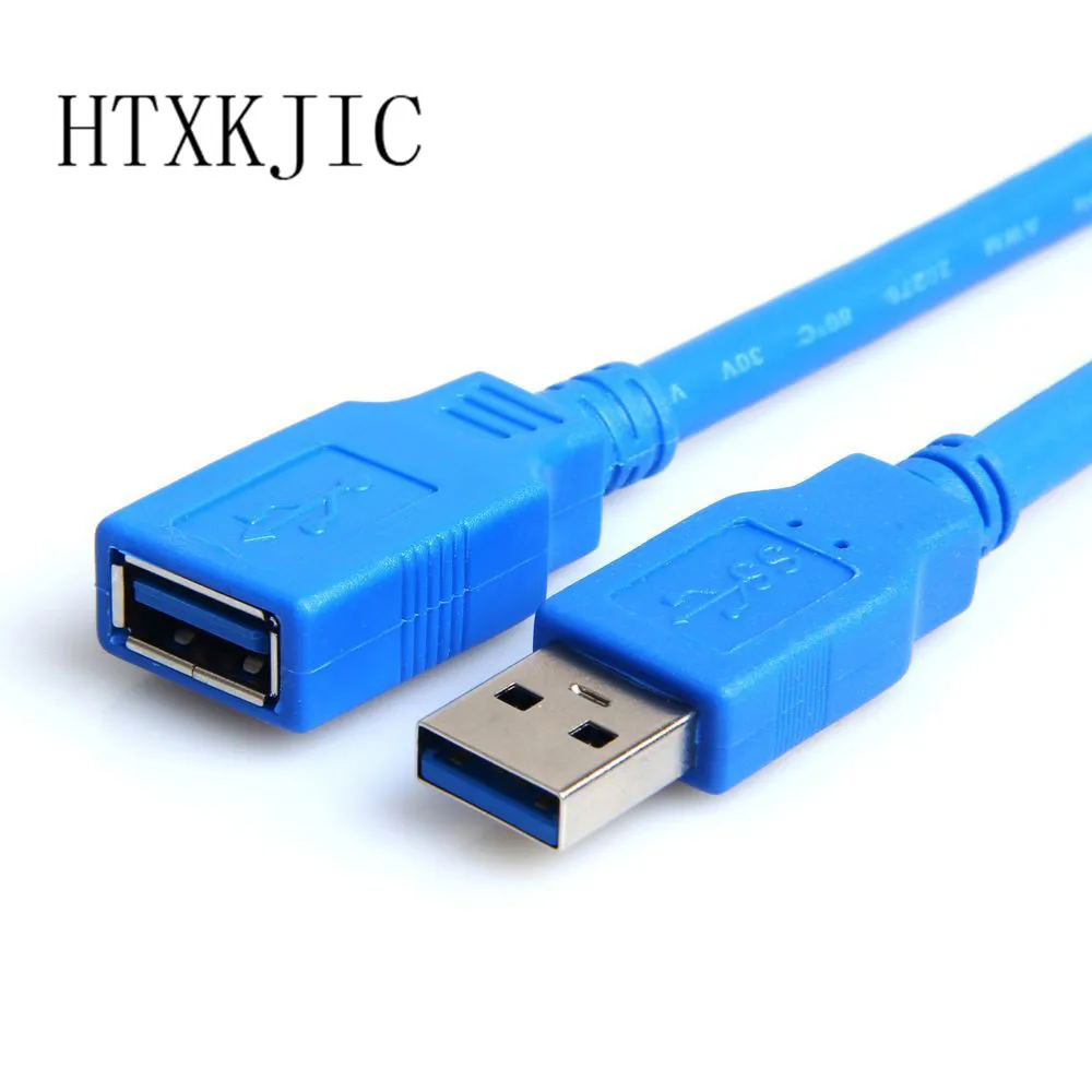

Universal USB 3.0 Extension Cable 1m High Speed M/F Male To Female Wire data Connector Adapter HOT