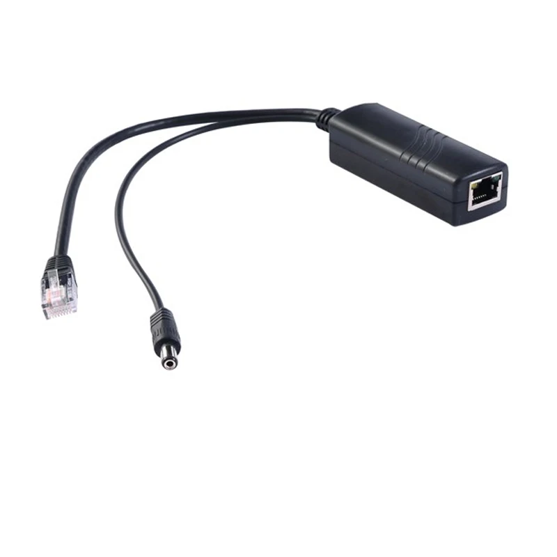 

POE Injector Security application isolated DC12V/1.5-2A 15.4W POE Splitter