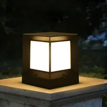 Светодиодный светильник для сада на солнечной энергии AC96-220V светодиодный светильник для газона наружная водонепроницаемая лампа на солнечной энергии для забора пейзаж двора