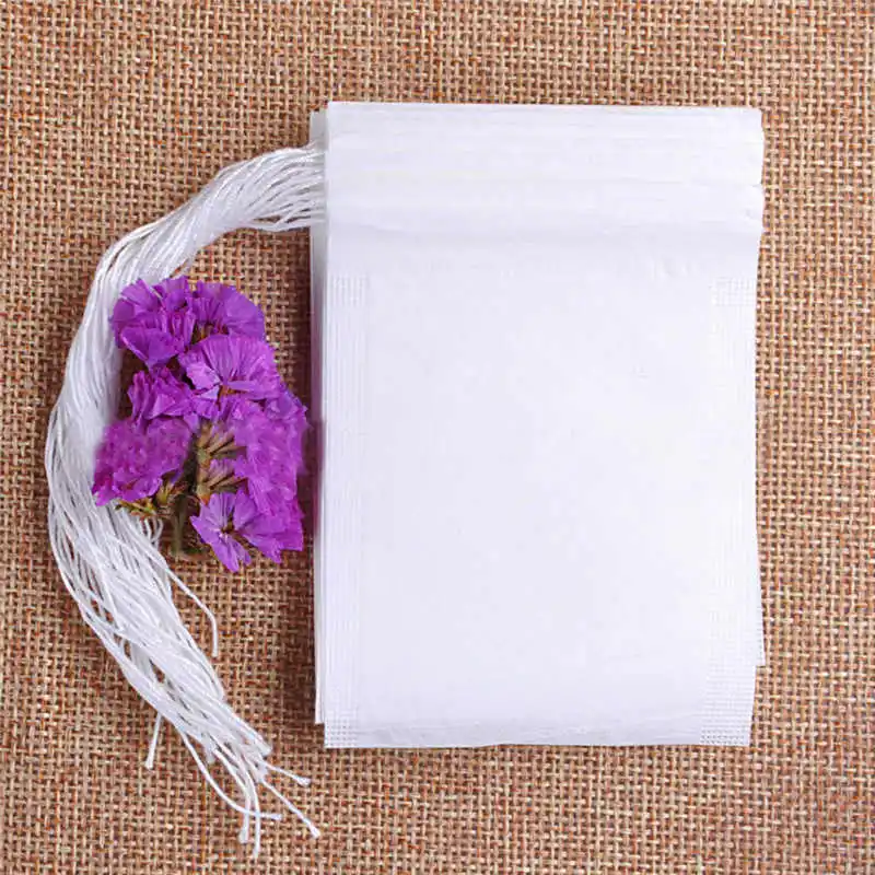  200 pcs Empty Teabags String Heat Seal Filter Paper Herb Loose Tea Bag #2o17 (5)