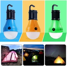 Водонепроницаемый портативный фонарь, лампа для палатки, светодиодный аварийный Ночной светильник, походный фонарь для кемпинга, походов, на открытом воздухе, батарея AAA