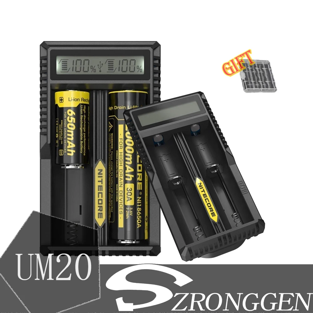 Nitecore UM20 Li-ion Battery Charger 