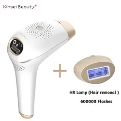 Kinseibeauty IPL лазерная эпиляция машина 600000 вспышка IPL эпилятор постоянное лазерное устройство для удаления волос бикини Фотоэпилятор