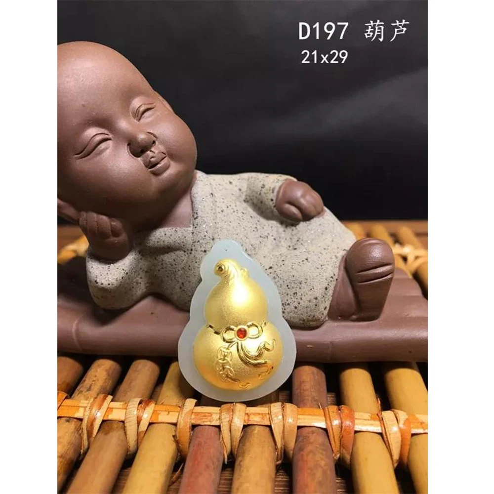 

2018 Free Shipping New Style Hot Sales Gourd Jade Pendant for women Gift Pendant Jewelry