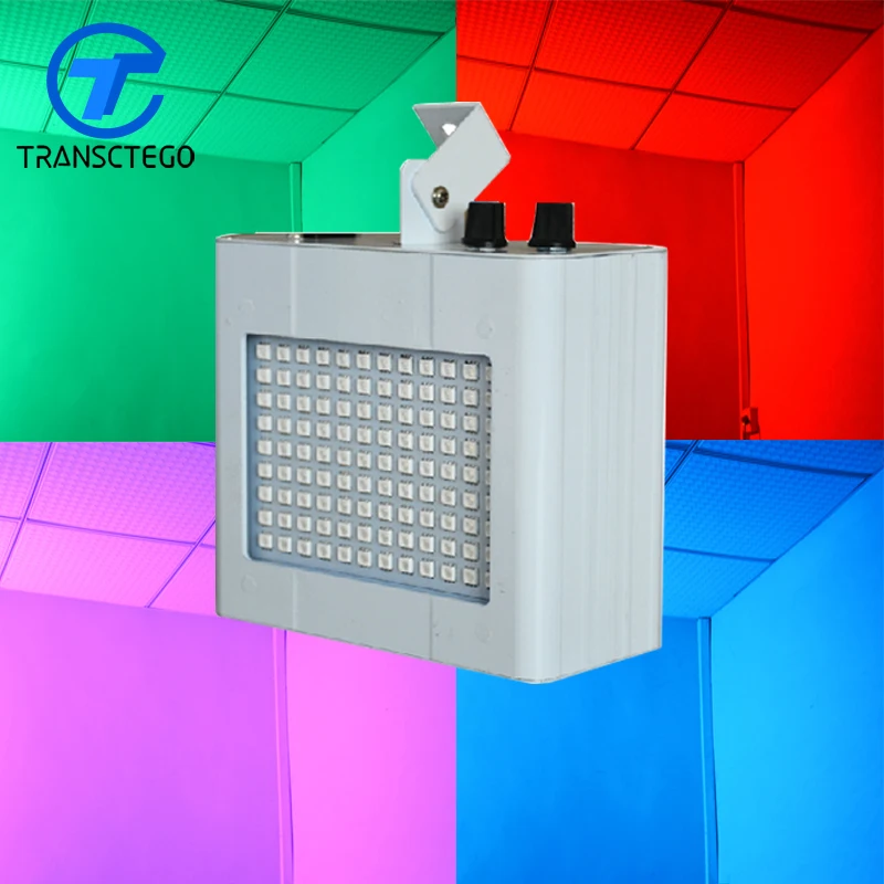 LED Voice Sound Control Flicker Stage Lamp KTV Flash Strobe Lamp Laser