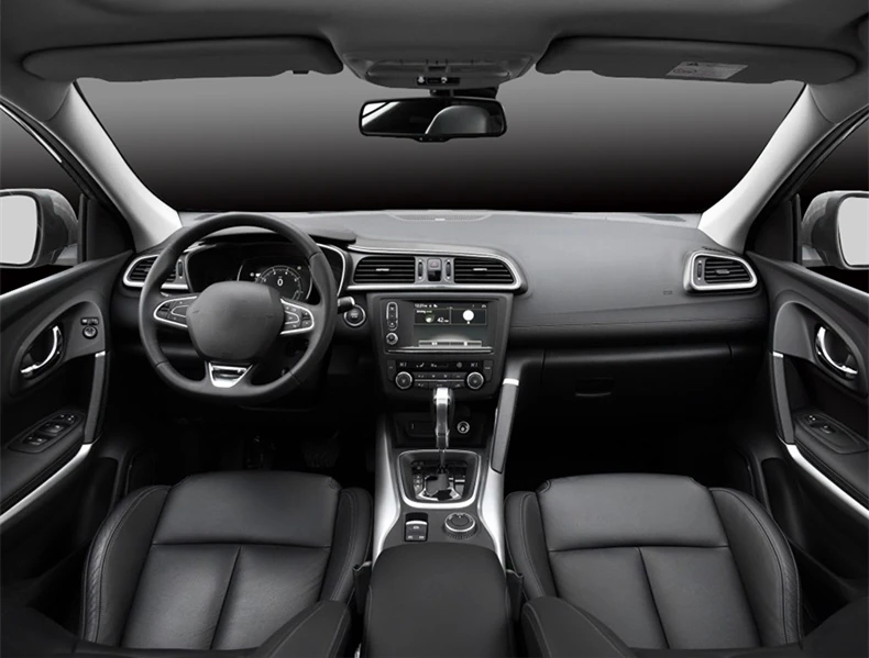 Для Renault Kadjar 2015 2018 Автомобильный интерьер специальная нашивка во время