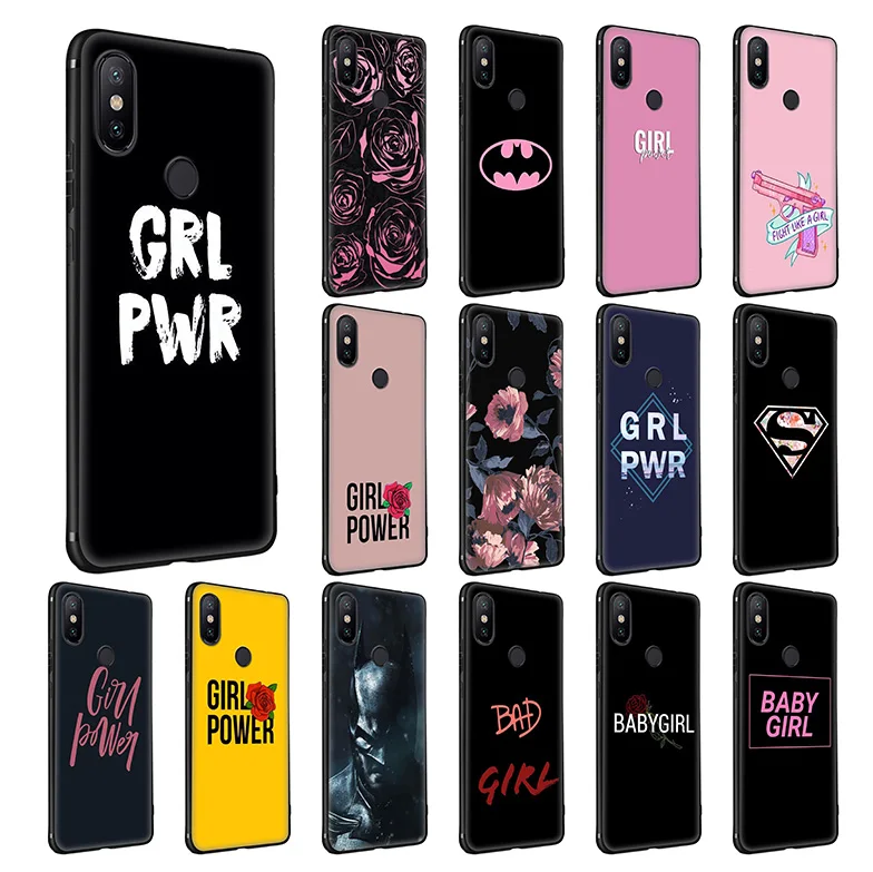 Мягкий силиконовый чехол WEBBEDEPP Girl Power Superman для Xiaomi Redmi Note 7 6 6A 5 4 4X 4A S2 Plus Pro Lite Go |