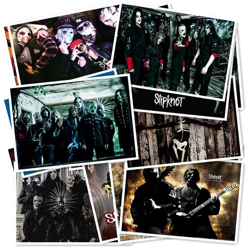 C1-21# Slipknot Классическая серия наклеек 20/шт ПВХ Коллекция художественных ремесел подарок Настенный дизайн Граффити стикер s