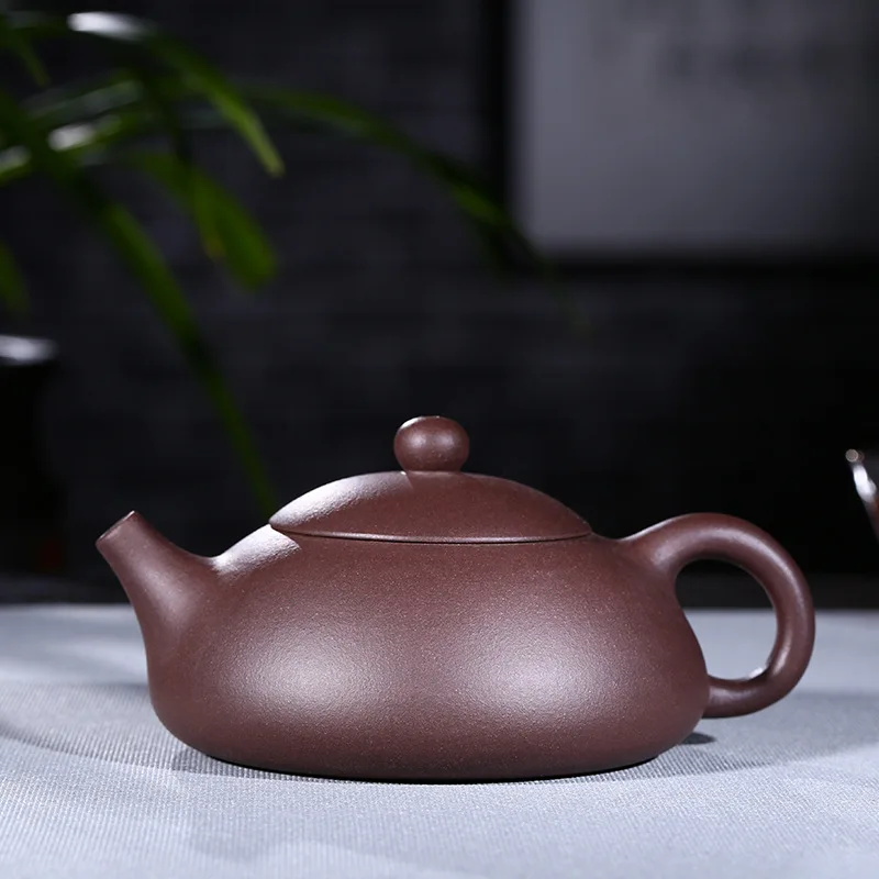 

Pottery Teapot Famous Quality Goods Manual Raw Ore Purple Clay Pot Ball Outlet Of Hole Kungfu Online Teapot Tea Set Special